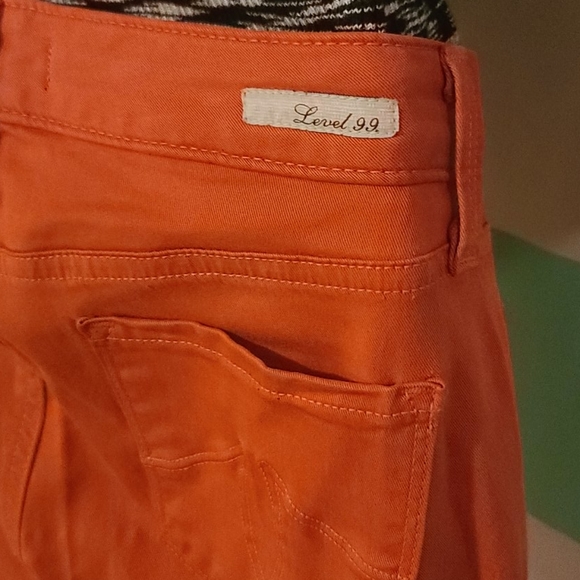 Burnt 🍊  Anthro lily skinny Jeans - Picture 4 of 7